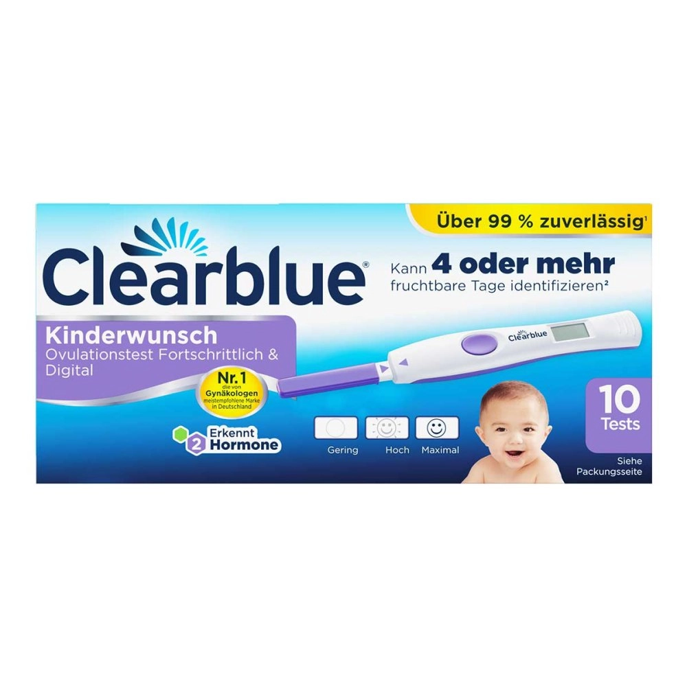 Clearblue Ovulationstest Fortschrittlich & Digital