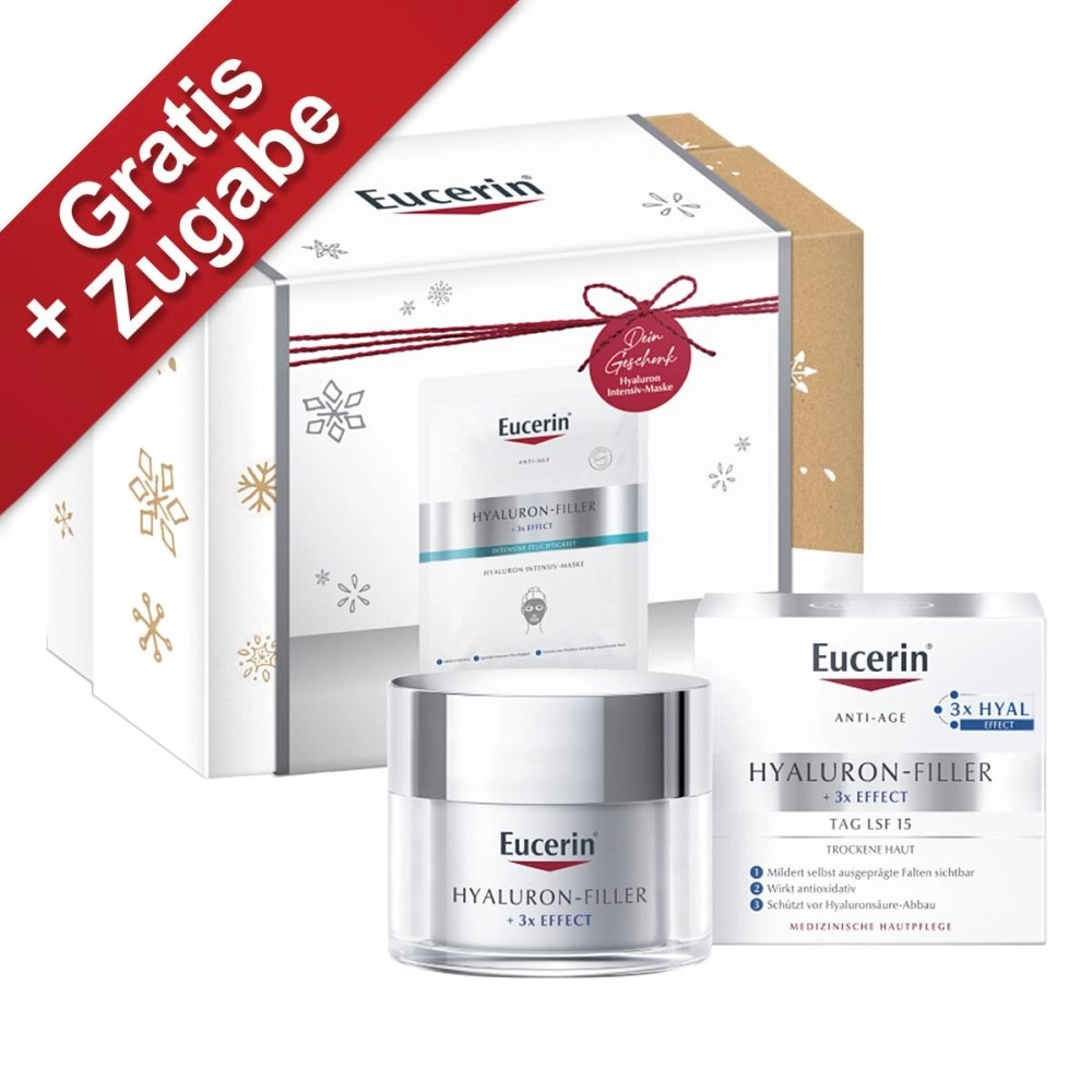 Eucerin Anti Age Hyaluron-Filler Tagespflege Creme trockene Haut