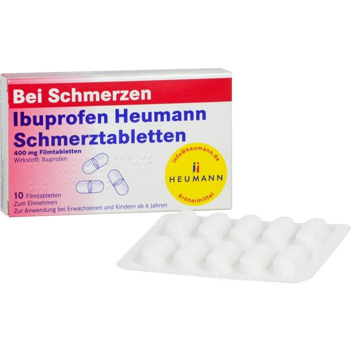 IBUPROFEN Heumann Schmerztabletten 400 mg 10 St.