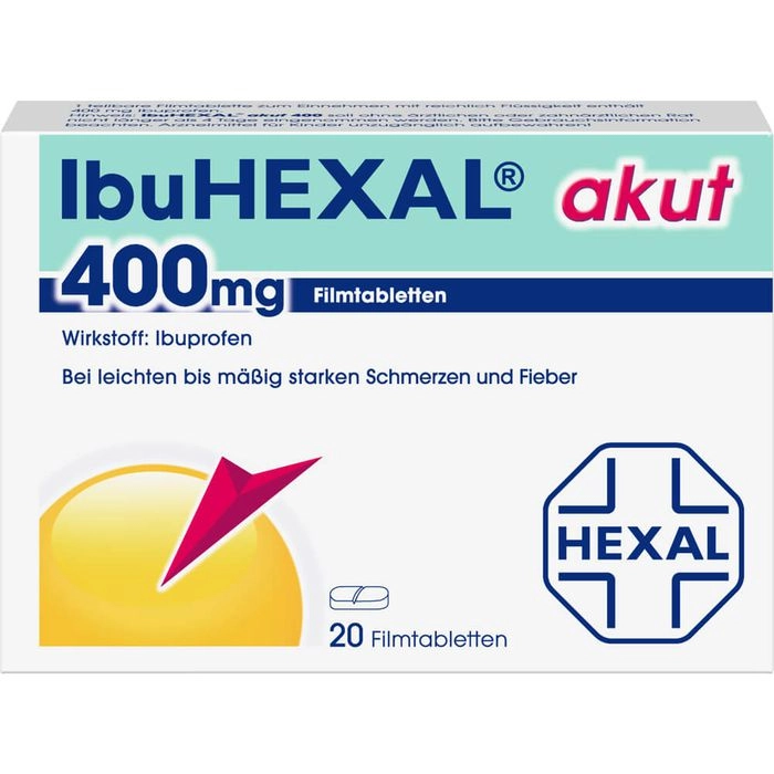 IBUHEXAL akut 400 Filmtabletten 20 St.