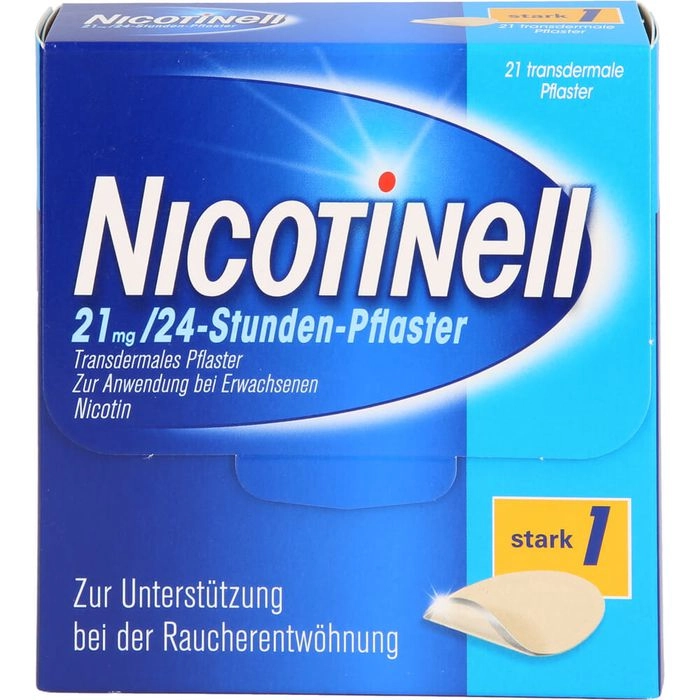 NICOTINELL 21 mg/24-Stunden-Pflaster 52,5mg 21 St.