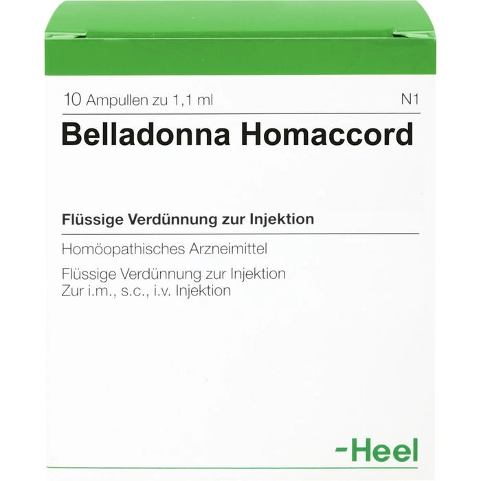 BELLADONNA HOMACCORD Ampullen 10 St.