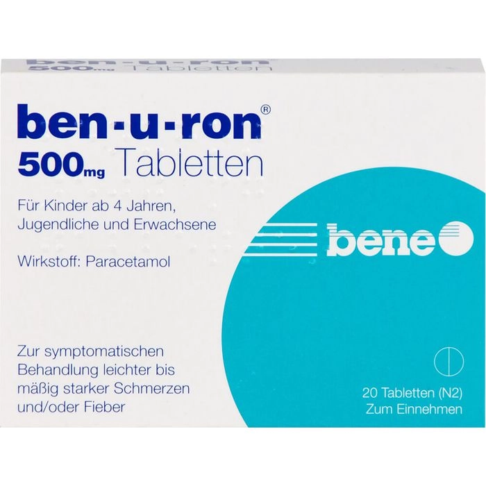 BEN-U-RON 500 mg Tabletten 20 St.