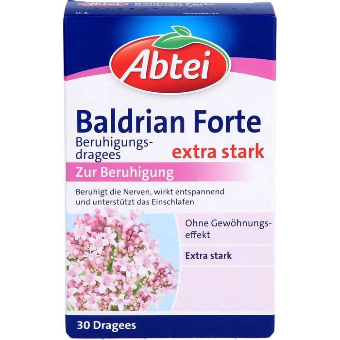 ABTEI Baldrian forte überzogene Tabletten 30 St.