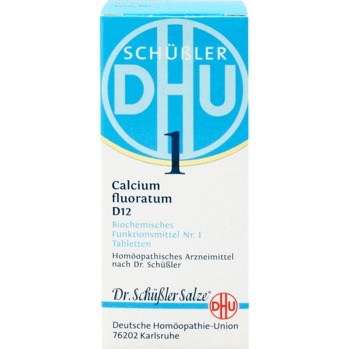 BIOCHEMIE DHU 1 Calcium fluoratum D 12 Tabletten 80 St.