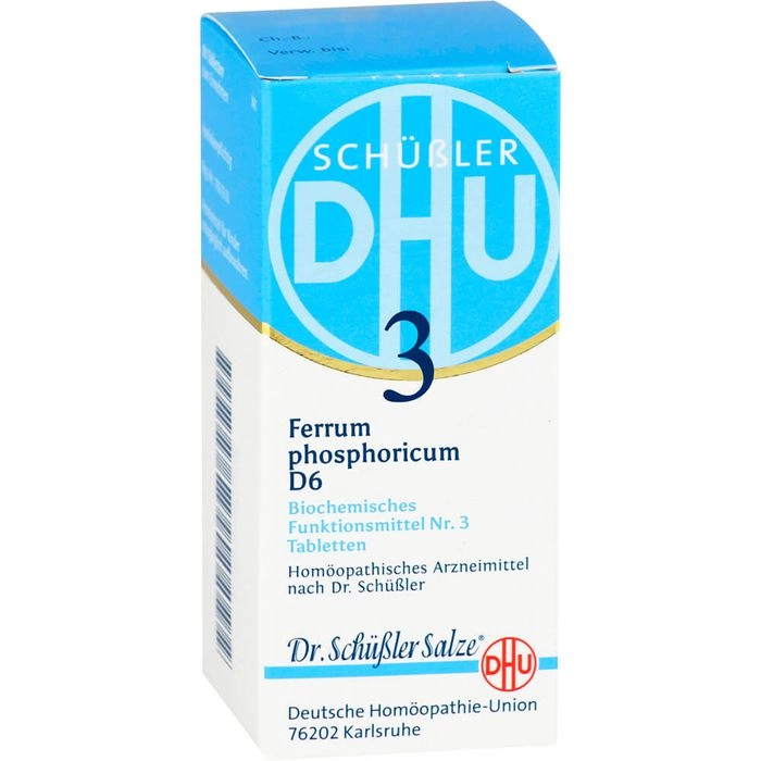 BIOCHEMIE DHU 3 Ferrum phosphoricum D 6 Tabletten 80 St.