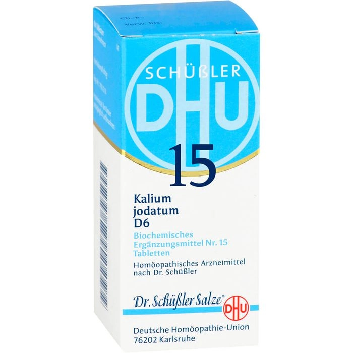 BIOCHEMIE DHU 15 Kalium jodatum D 6 Tabletten 80 St.