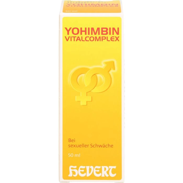 YOHIMBIN Vitalcomplex Hevert Tropfen 50 ml