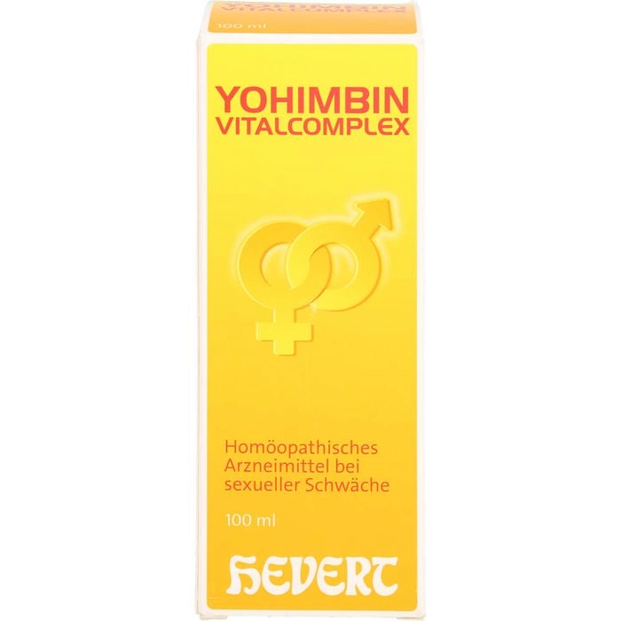 YOHIMBIN Vitalcomplex Hevert Tropfen 100 ml