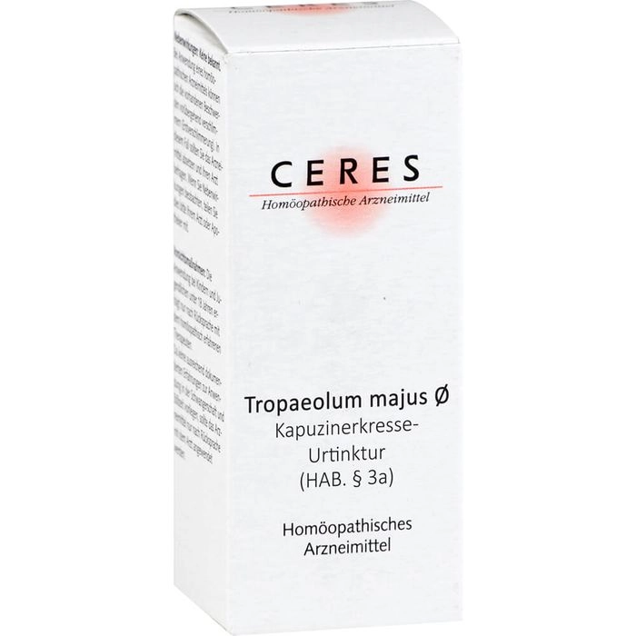 CERES Tropaeolum majus Urtinktur 20 ml