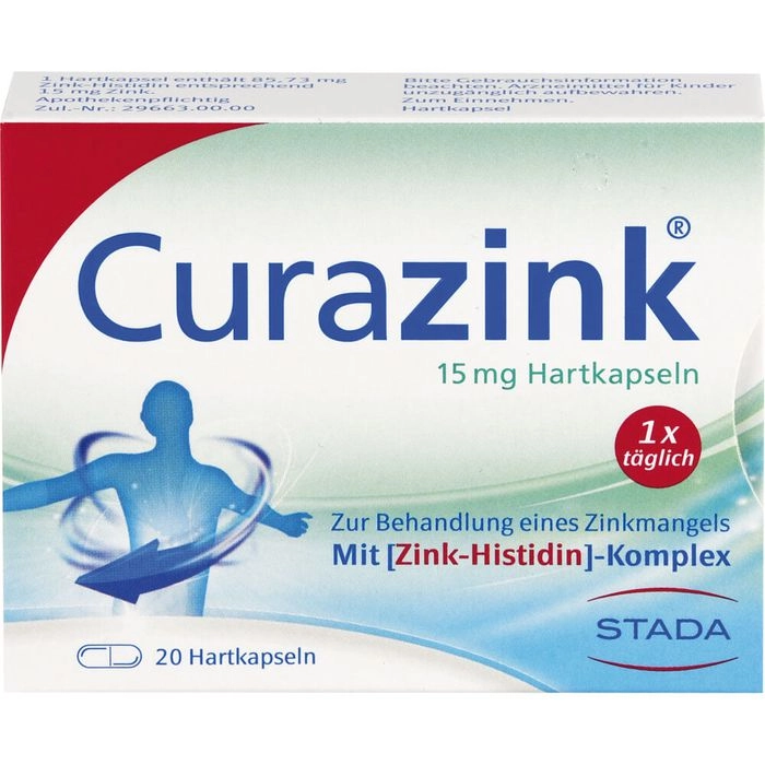 CURAZINK Hartkapseln 20 St.