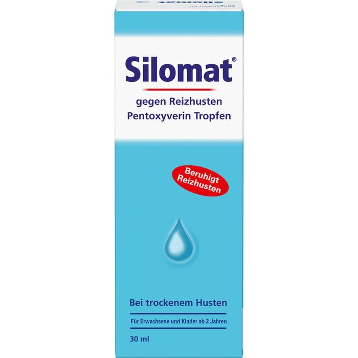 SILOMAT gegen Reizhusten Pentoxyverin Tropfen 30 ml