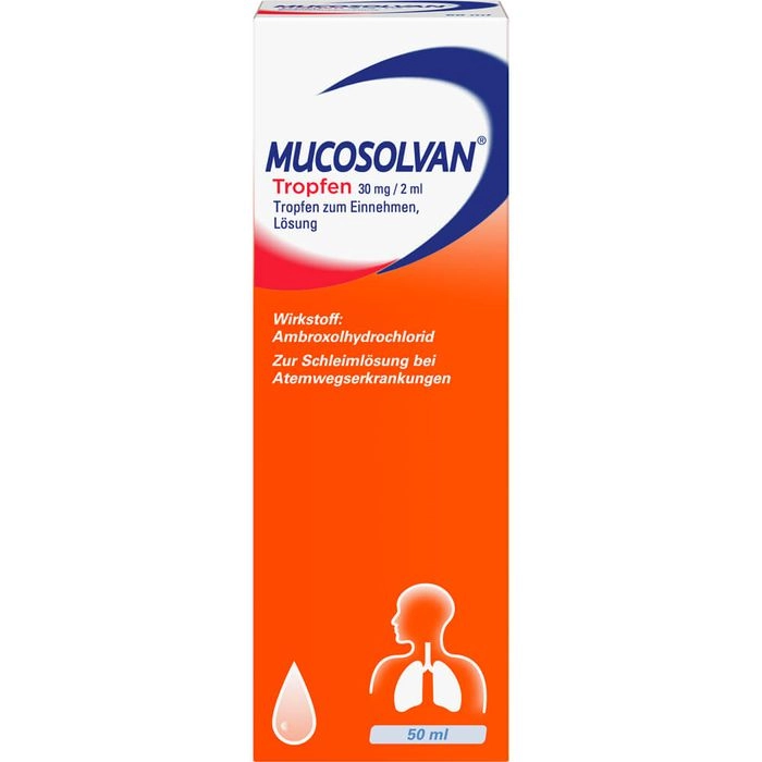 MUCOSOLVAN Tropfen 30 mg/2 ml 50 ml