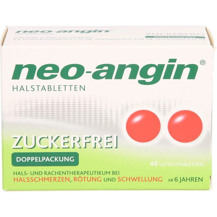 NEO-ANGIN Halstabletten zuckerfrei 48 St.