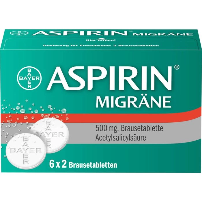 ASPIRIN MIGRÄNE Brausetabletten 12 St.