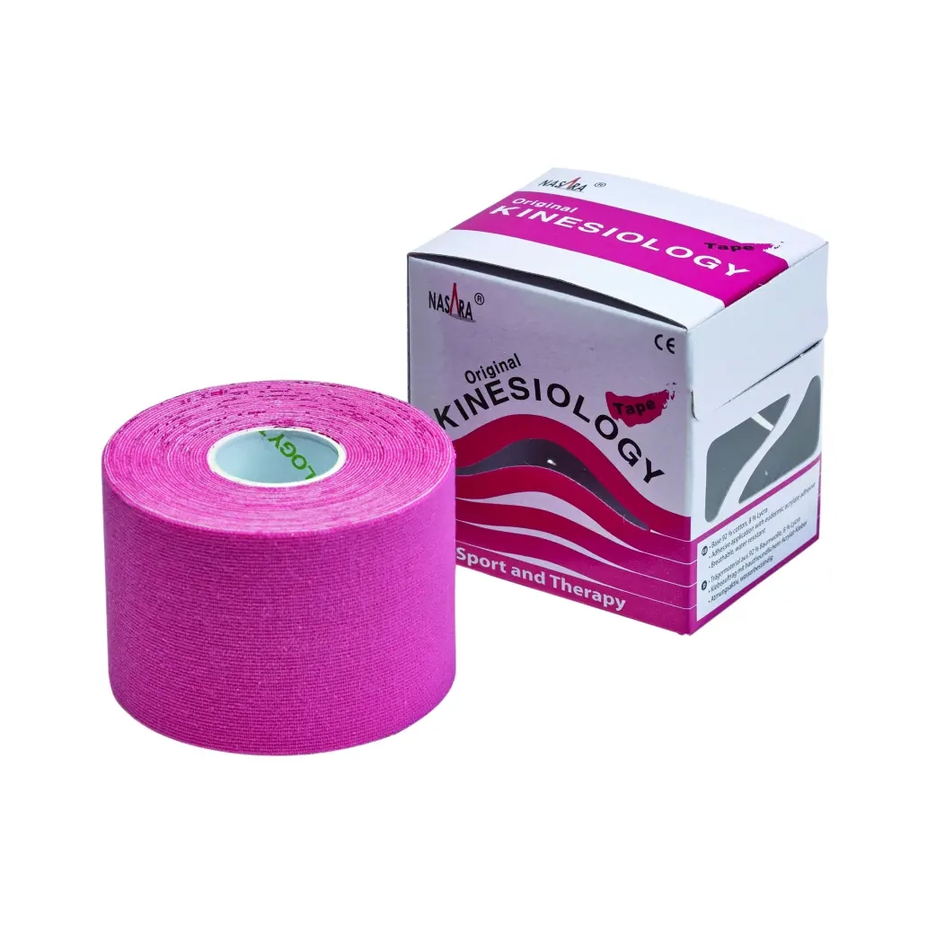 NASARA Kinesiotape 5 cmx5 m pink 1 St.