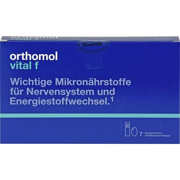 ORTHOMOL Vital F Trinkfläschchen/Kaps.Kombipack. 7 St.