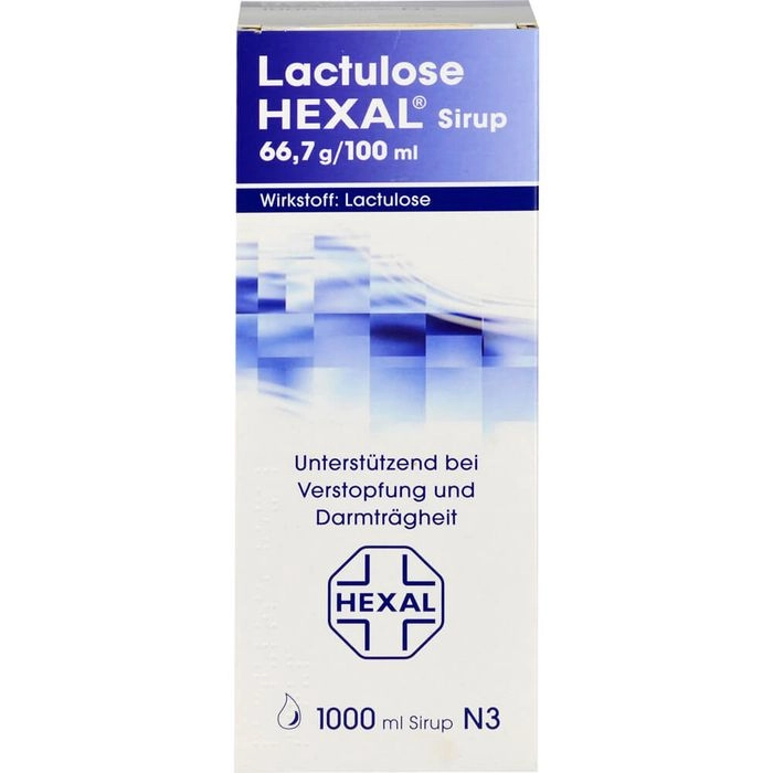 LACTULOSE Hexal Sirup 1000 ml