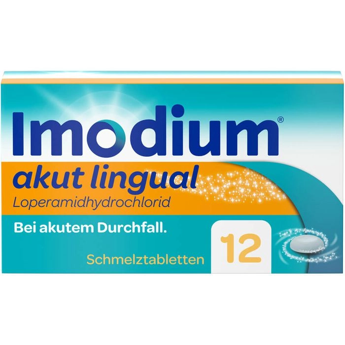 IMODIUM akut lingual Schmelztabletten 12 St.