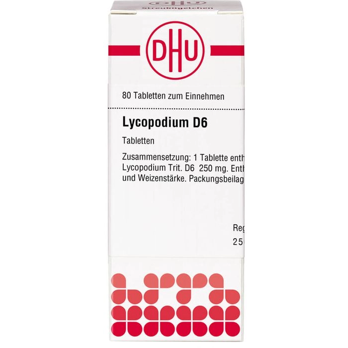 LYCOPODIUM D 6 Tabletten 80 St.