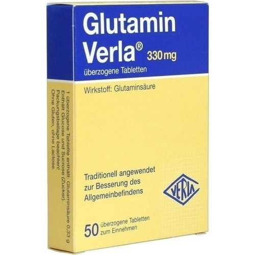 GLUTAMIN VERLA überzogene Tabletten 50 St.