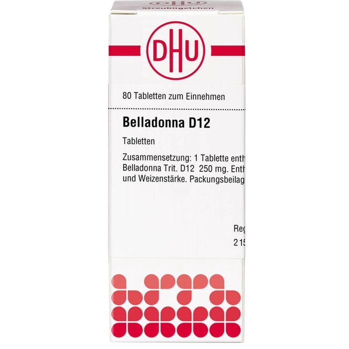 BELLADONNA D 12 Tabletten 80 St.