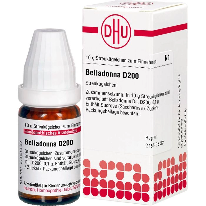 BELLADONNA D 200 Globuli 10 g