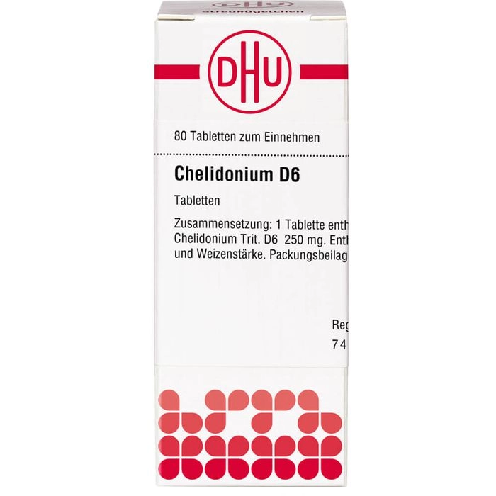 CHELIDONIUM D 6 Tabletten 80 St.