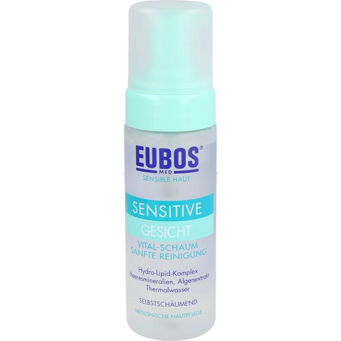 EUBOS SENSITIVE Vital Schaum Gesichtsreinigung 150 ml