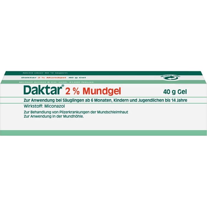 DAKTARIN 2% Mundgel 40 g