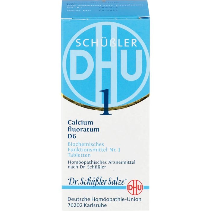 BIOCHEMIE DHU 1 Calcium fluoratum D 6 Tabletten 200 St.