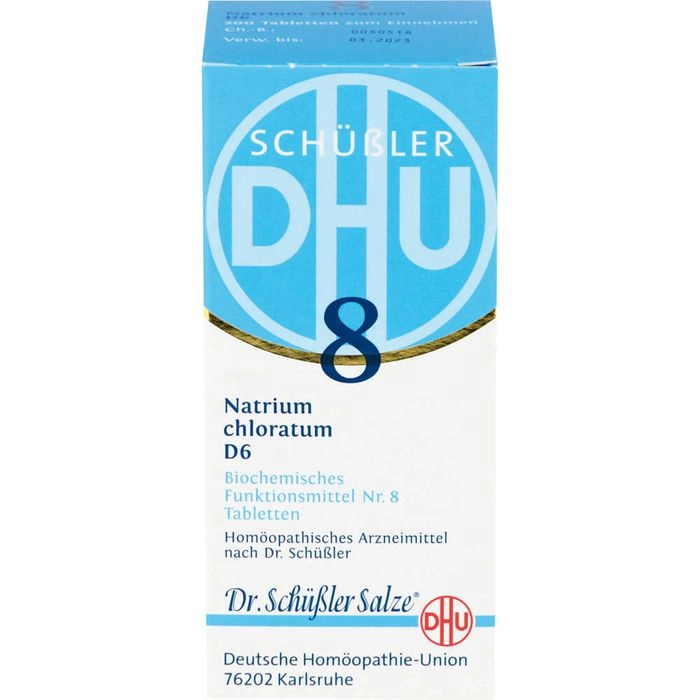 BIOCHEMIE DHU 8 Natrium chloratum D 6 Tabletten 200 St.