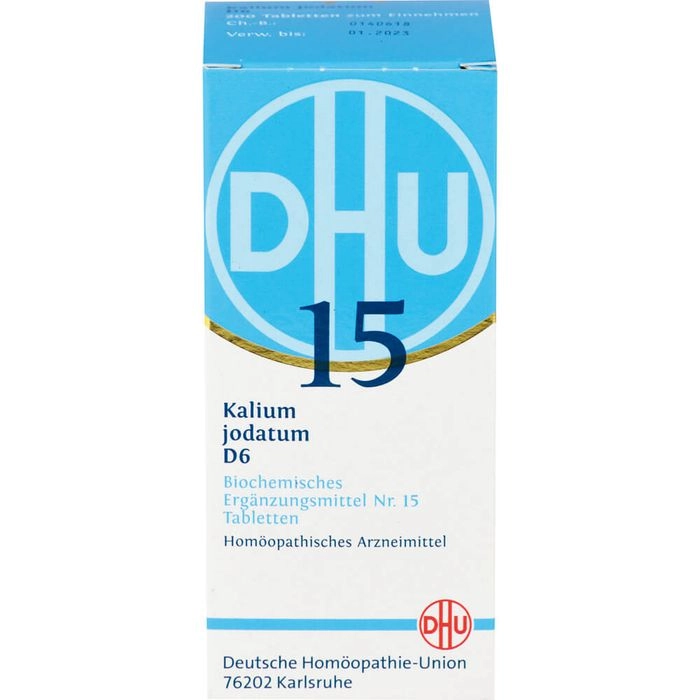 BIOCHEMIE DHU 15 Kalium jodatum D 6 Tabletten 200 St.