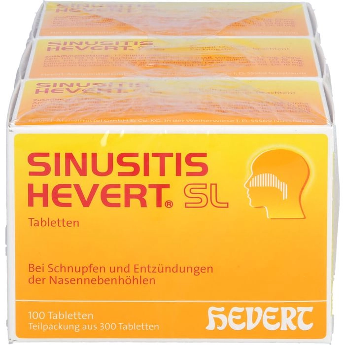 SINUSITIS HEVERT SL Tabletten 300 St.