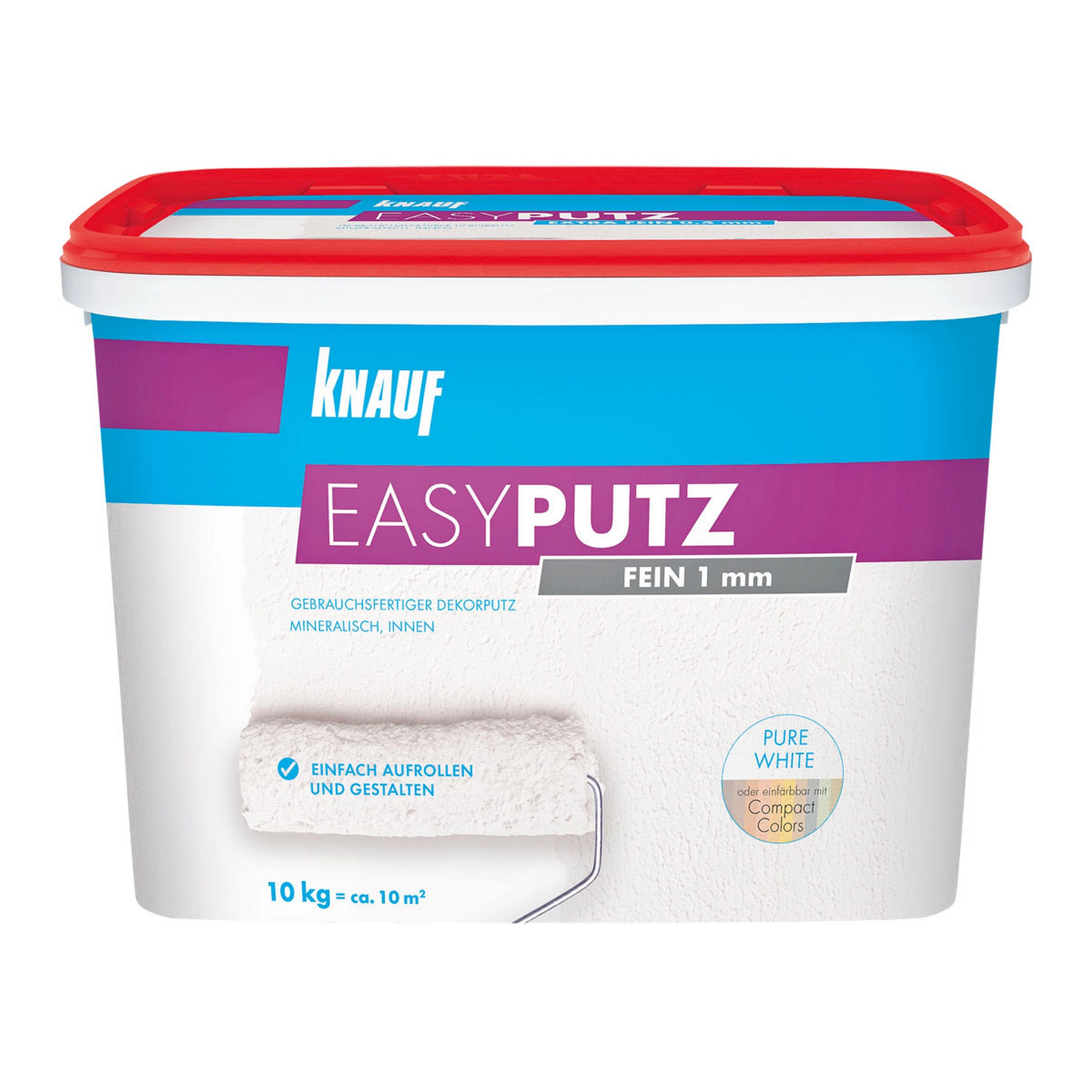 Knauf Rollputz 'Easyputz' fein 1 mm, 10 kg