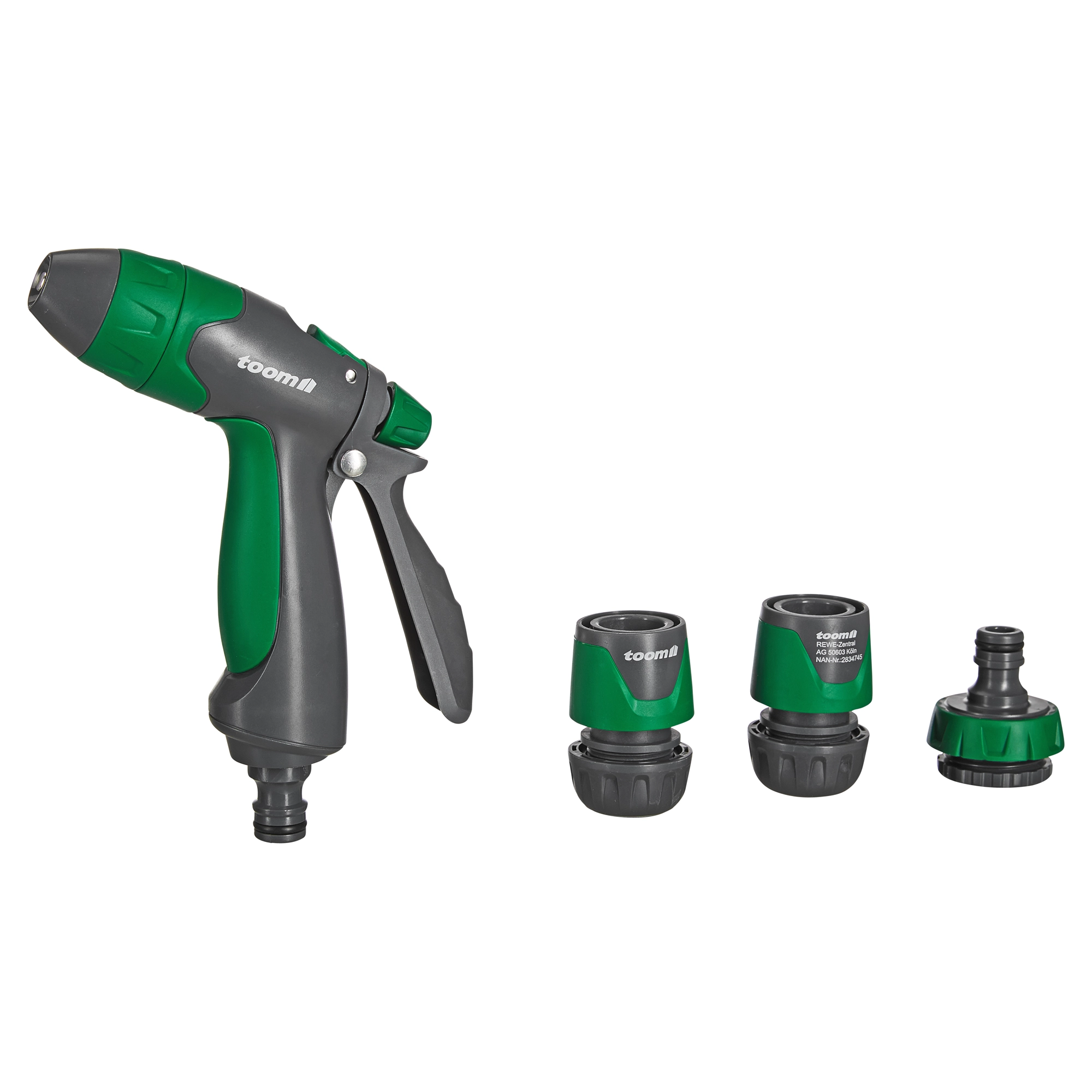 toom Gartenspritzen-Set 4-teilig 1/2" 13 mm