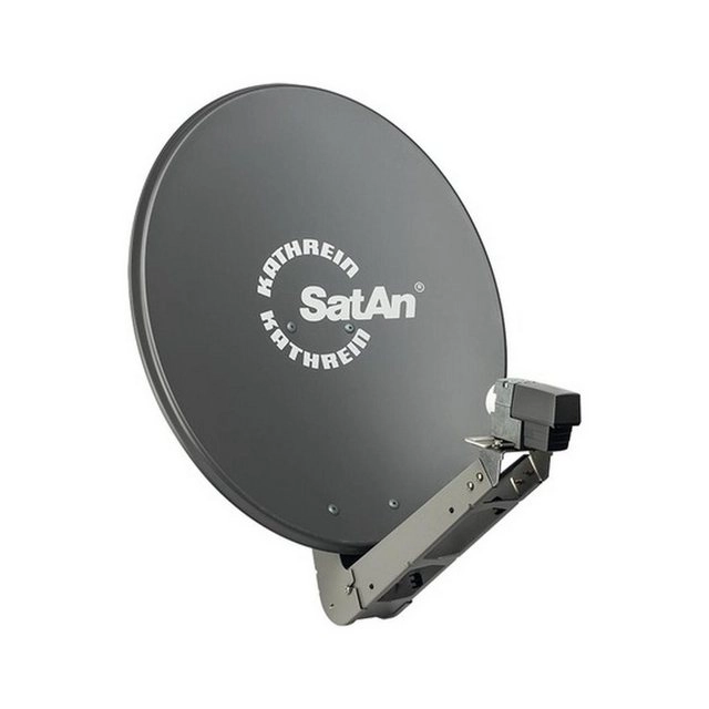 CAS70 Grau Satellitenschüssel 60 cm mit Single LNB - 0% Finanzierung (PayPal)