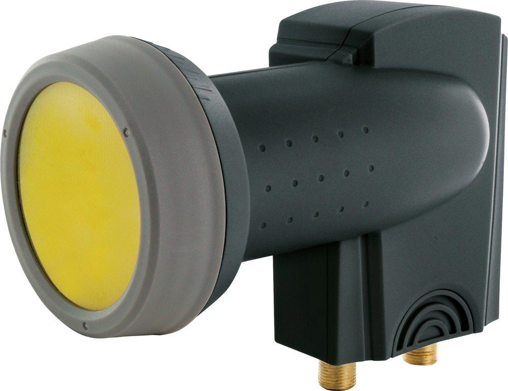 SUN PROTECT - Digitales Twin LNB SPS6814A - mit vergoldeten Anschlüssen