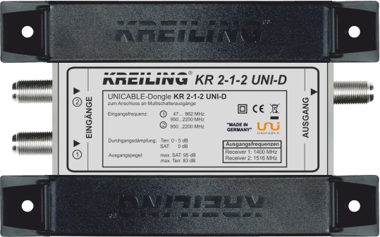 KR 2-1-2 UNI-D UNICABLE-Dongle