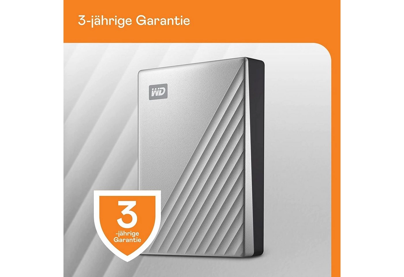 My Passport Ultra for Mac 4TB silber Externe HDD-Festplatte - 0% Finanzierung (PayPal)