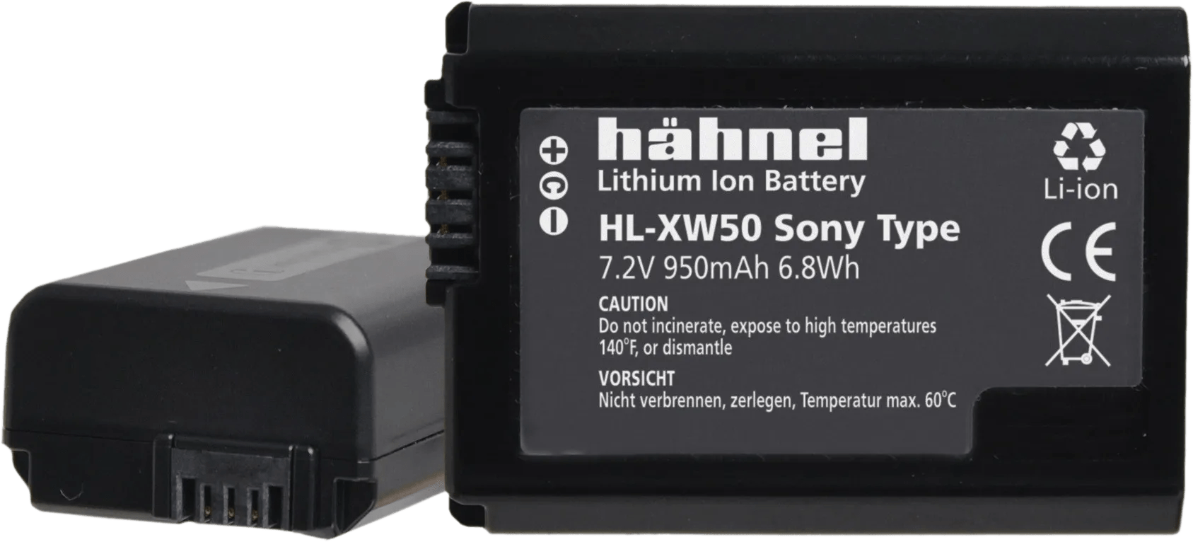 HL-XW50 (kompartibel mit NP-FW50) Akku