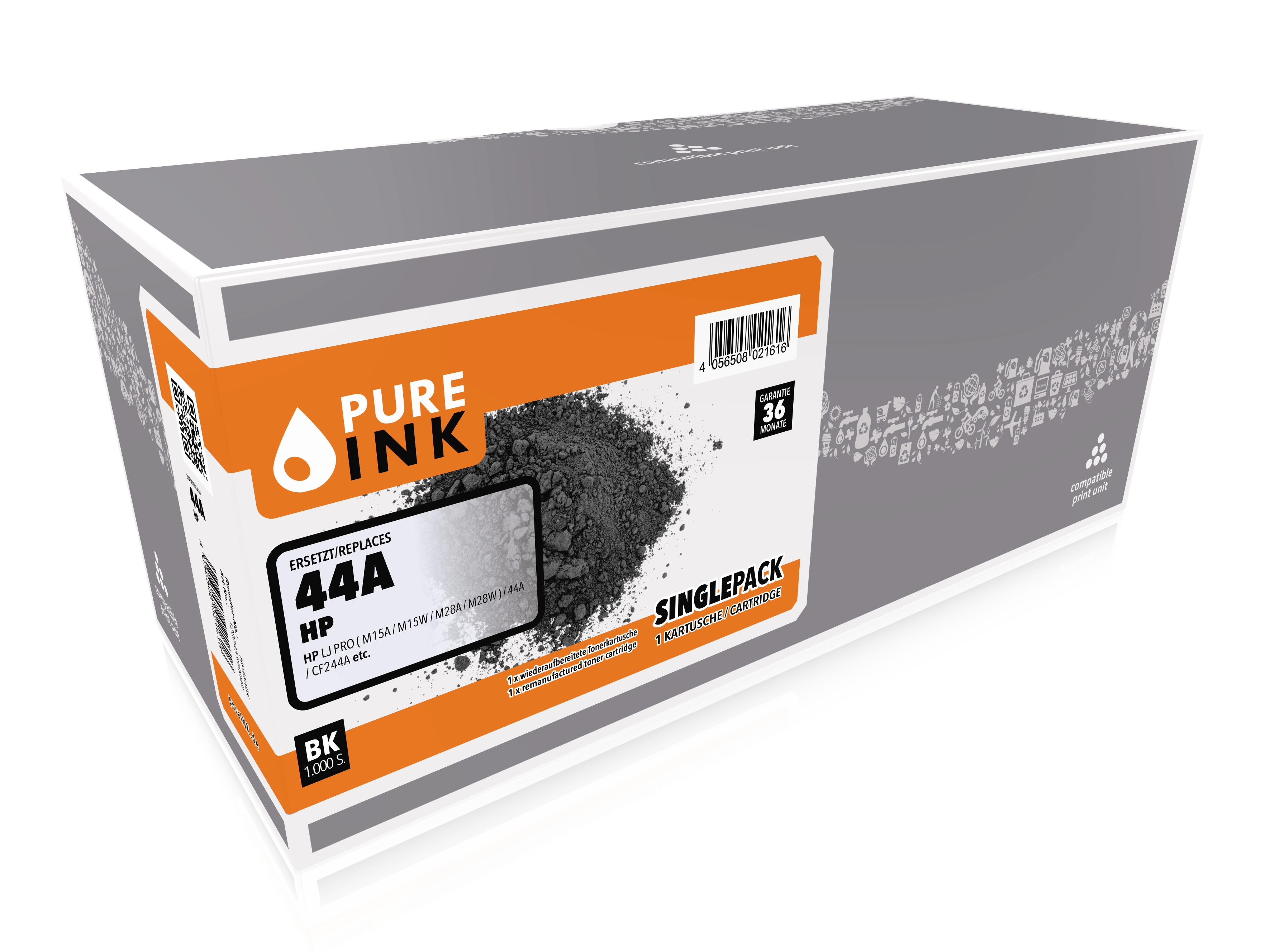 HP 44A CF244A schwarz Toner