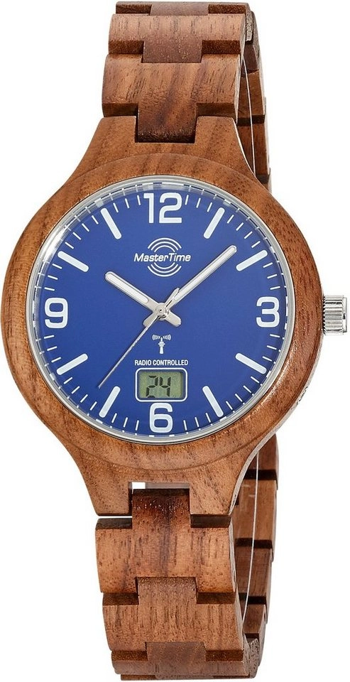 Master Time Funk-Herrenuhr "Specialist Wood"