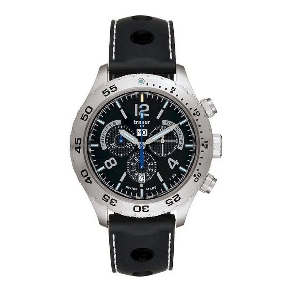 Traser Elite Chronograph P6602 schwarz
