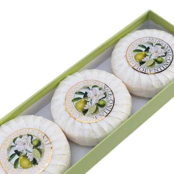 Tropea Hartseifen Set Bergamotte & Gardenie 3x100g