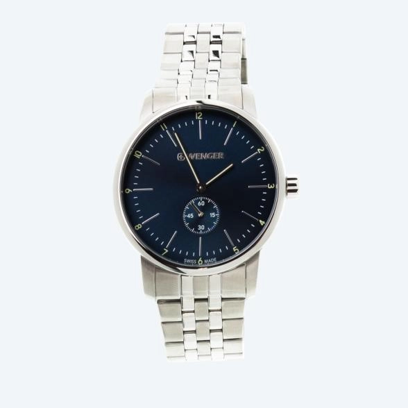 Wenger Herrenuhr "Urban" blau