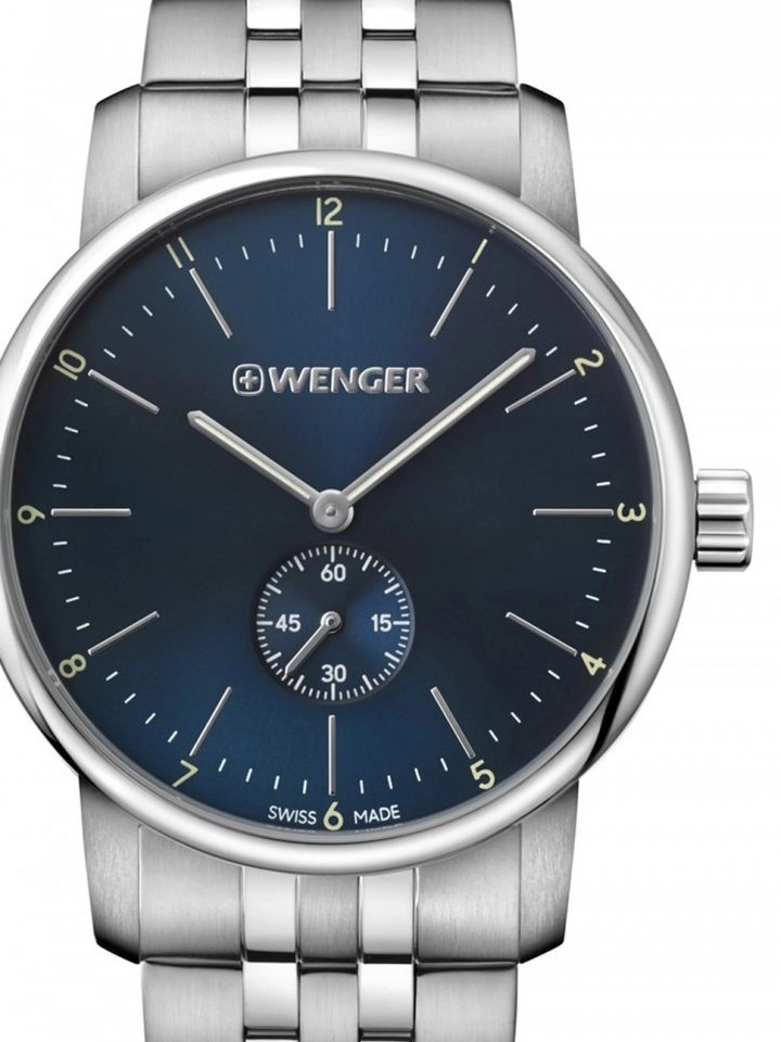 Wenger Herrenuhr "Urban" blau