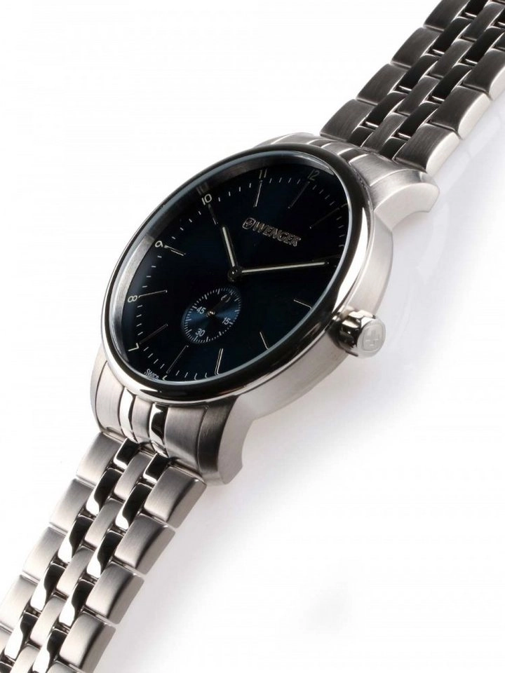 Wenger Herrenuhr "Urban" blau