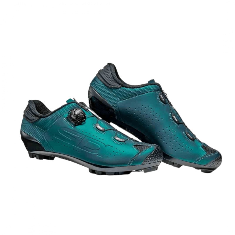 Schuhe Sidi MTB Dust Grün Blau AW22, Größe 42 - EUR