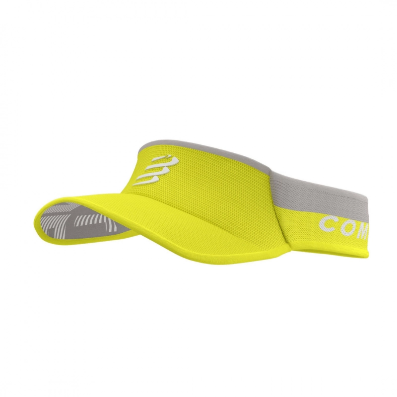 Compressport Ultralight Visier Gelb Grau